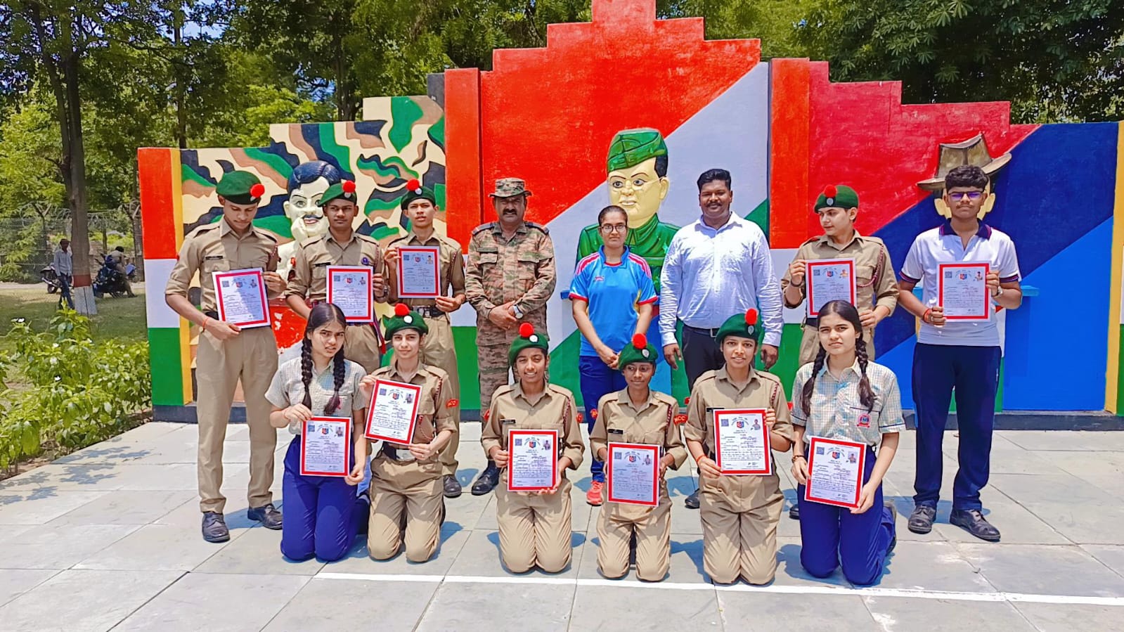 Proud Moment for Our NCC Cadets